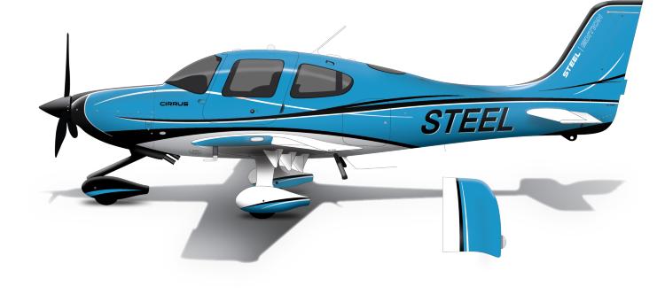 2008 Cessna Steel Edition SR22 TURBO G3 Garmin Perspective
